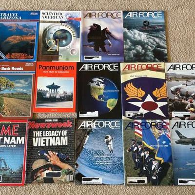 KKT122- Collection of Air Force Magazines And More