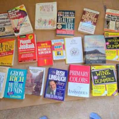 KKT124 Collection of Soft & Hardcover Non-fiction Books of Various Interesting Topics