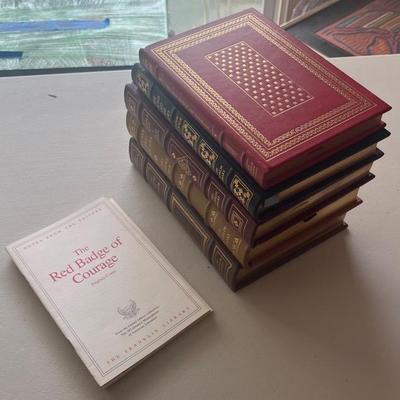 KKT456 Assortment Of 5 Books W/ Editors Notes From The Franklin Library