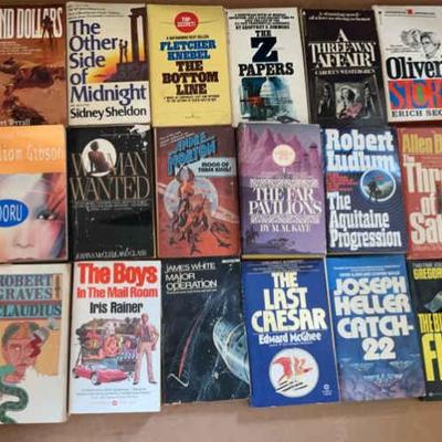 KKT219 - Twenty-Three More Vintage Collectible Paperback Books by Various Authors & Genres