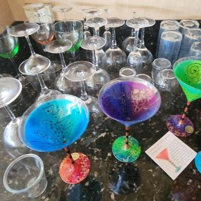 KKT366- Assorted Glassware