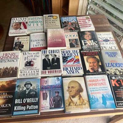 KKT252 Assorted American History And Politics Books 