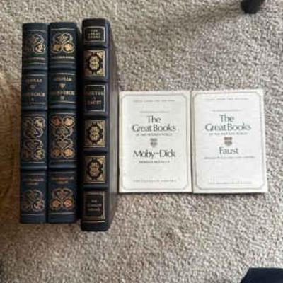 KKT394 - The Franklin Library Herman Melville’s Moby-Dick And Johan Wolfgang Von Goethe’s Faust