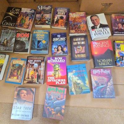 KKT134 Various Hardback Fiction & Non-fiction Books Sci-Fi, Harry Potter & More