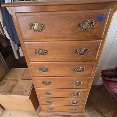 KKT176 Ethen Allen Heirloom Collection 7 Drawer Dresser