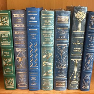 KKT446 Assortment Of Signed First Edition Books from the Franklin Library 