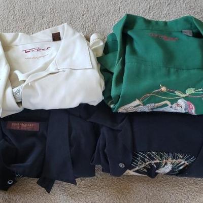 KKT320- Four More Vintage Tori Richard Aloha Shirts Size 2XL