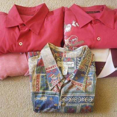 KKT321- Five Vintage Tori Richard Aloha Shirts Size 2XL