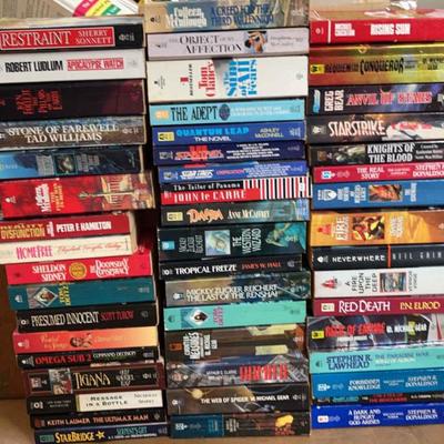 KKT256 - Forty-Four Assorted Collectible Vintage Paperback Books by Various Authors All Genres