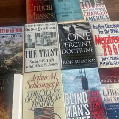 KKT251 Assorted American History Books