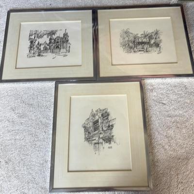 KKT009-Pen and ink drawing prints by Garretta Lamore