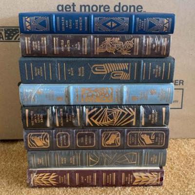 KKT448 - Assortment of Ten “Signed First Edition” books from the Franklin Library