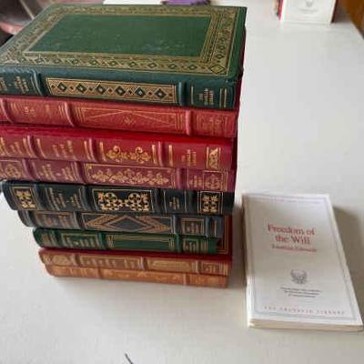 KKT460 Nine “Franklin Library 100 Greatest Masterpieces Of American Literature"