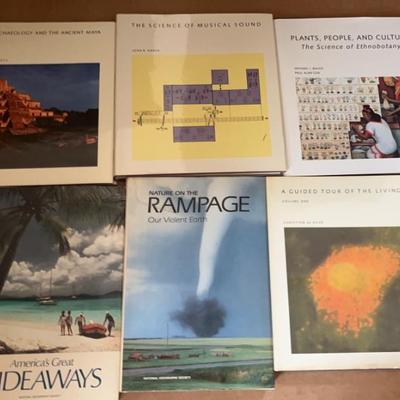 KKT223 - Six Vintage Hardcover Books - From the Scientific American Library & More