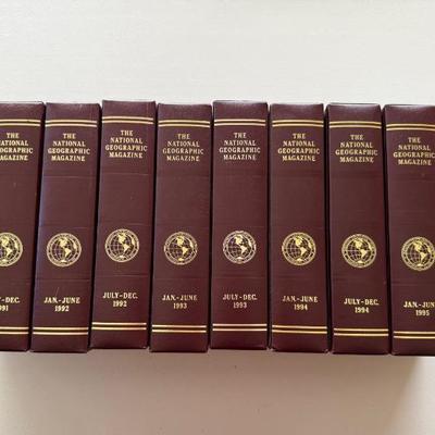 KKT262 National Geographic Magazines with Slipcases (1991-1995)