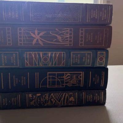 KKT431 - Assortment of five “Signed First Edition” books from the Franklin Library