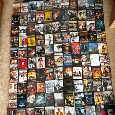KKT200 - Huge Collection of 125 DVDs - Watch and OWN Your Movies! All Genres