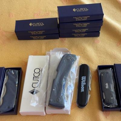 KKT081-Collection of Cutco and Wilson pocket multi-tool knives/Pocket Knives