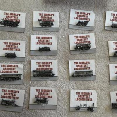 KKT119 - The Worlds Greatest Locomotives Collectibles w/COA