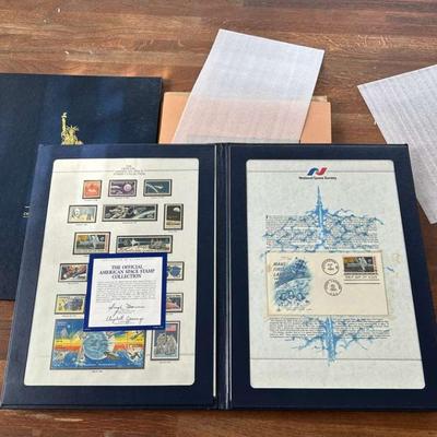 KKT282- The Statue Of Liberty, American Space Stamp Collection, And Ye Olde Newes
This lot contains the Statue of Liberty centennial...