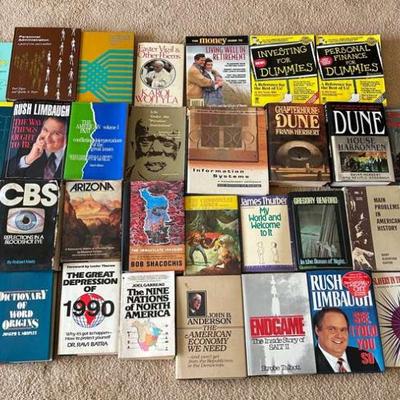 KKT130- Huge Lot of Hardcover & Paperback Books