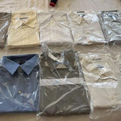 KKT386 - Assortment of Mens Dress Shirts - Dry Cleaned