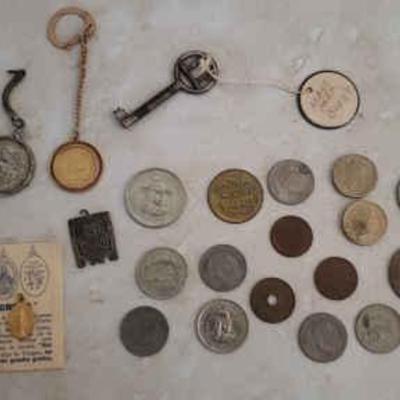 KKT050- Coins, Keychains And Medals