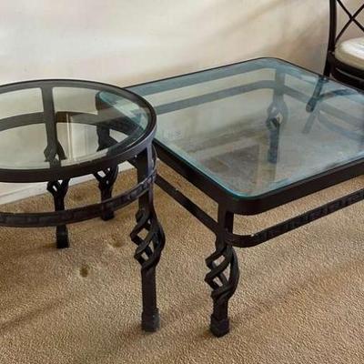 KKT100- Aluminum Glass Tables 