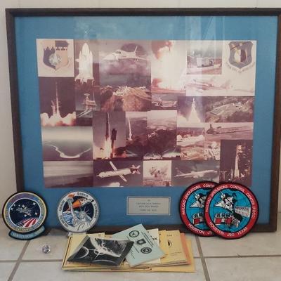 KKT086- Space And Air Force Memorabilia