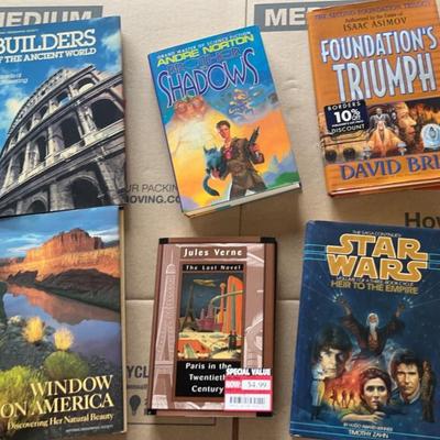 KKT221 - Six Hardcover Sci-Fi Books by Various Authors