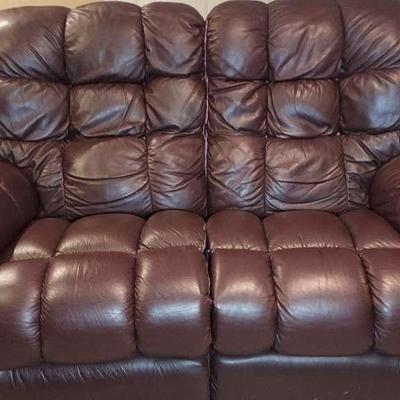 La-Z-Boy Button Tufted Reclining Loveseat