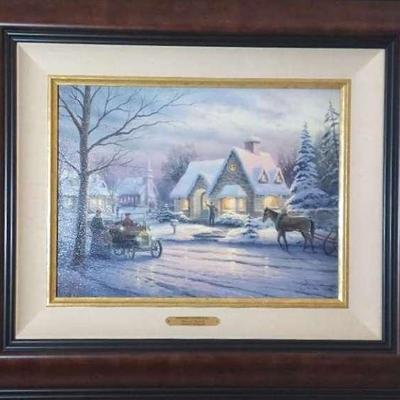 Thomas Kinkade "Memories of Christmas" Framed Print