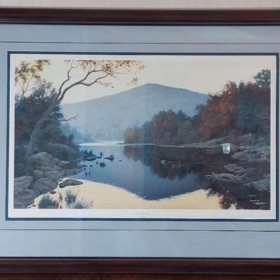 Larry Dyke "Still Reflections" Framed Print