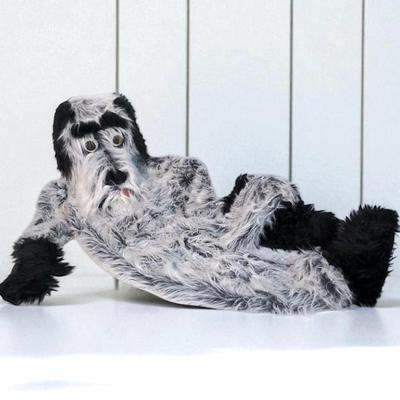 Fluffy Dog Full Body Costume by Gorilla Factory, Adult Size