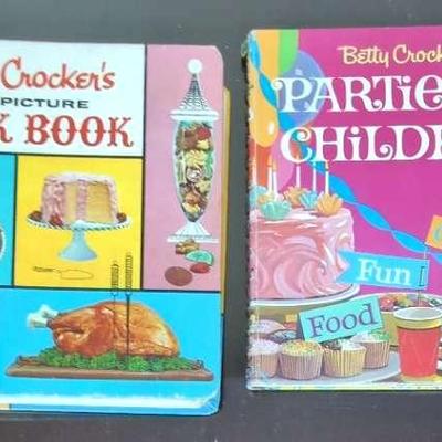 Betty Crocker's New Picture & Parties For Children Cookbooks