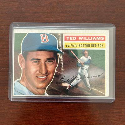 1956 Topps Baseball Card. Ted Williams #5