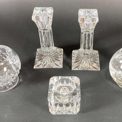 Waterford Crystal Candle Holders