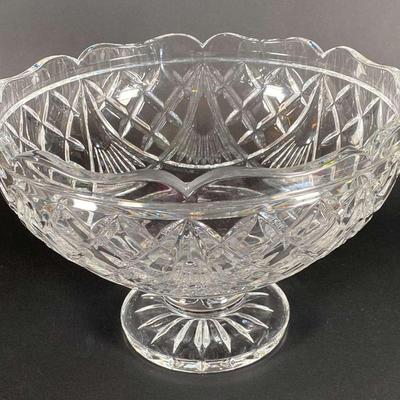 Waterford Crystal Large Centerpiece Pedestal Bowl