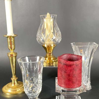 Waterford Crystal Candle Holders and Vases