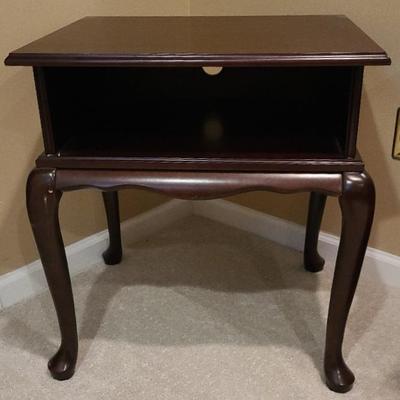 Bombay Wooden Nightstand / Side Table