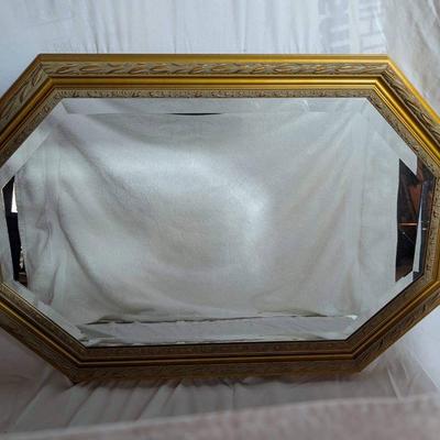 Montags Home Furnishings Mall Gold Mirror