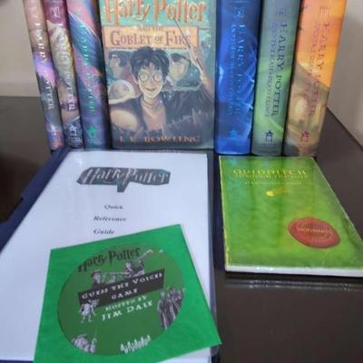 Harry Potter Complete Hardcover Book Set 1-7 and More