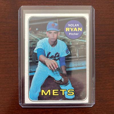 Nolan Ryan 2nd Year #533 - 1969 Topps Baseball Card