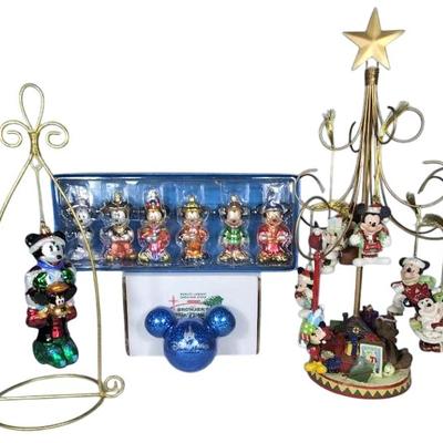 Mickey Mouse Through The Years & Radko Ornaments