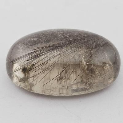 47.1 Carat Rutile Quartz Cabochon 