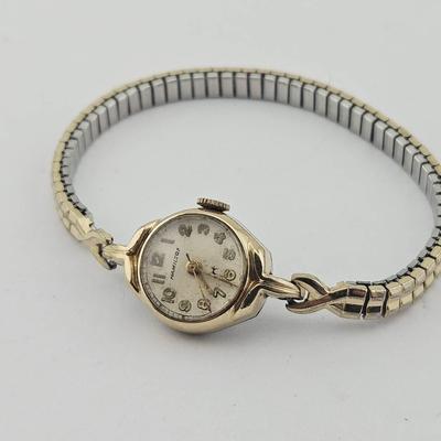 Vintage 10k Gold Filled Hamilton Ladies Watch
