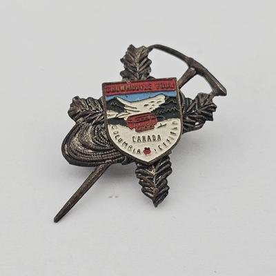 Sterling Silver Canada Pin