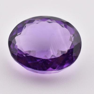 14.7 Carat Natural Unheated Oval Amethyst