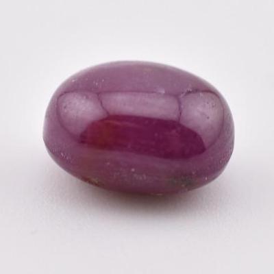 7.5 Carat Natural Unheated Ruby Cabochon
