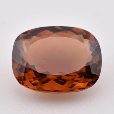 9.2 Carat Natural Cushion Orange Champagne Topaz 